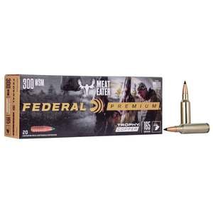 Federal Premium MeatEater 300 WSM (Winchester Short Mag) 165gr Trophy Copper Rifle Ammo - 20 Rounds