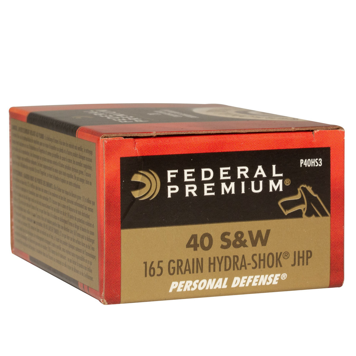 Federal Premium Personal Defense 40 S&W 165gr Hydra-Shok JHP Handgun Ammo - 20 Rounds Federal Premium Personal Defense 40 S&W 165gr Hydra-Shok JHP Handgun Ammo - 20 Rounds