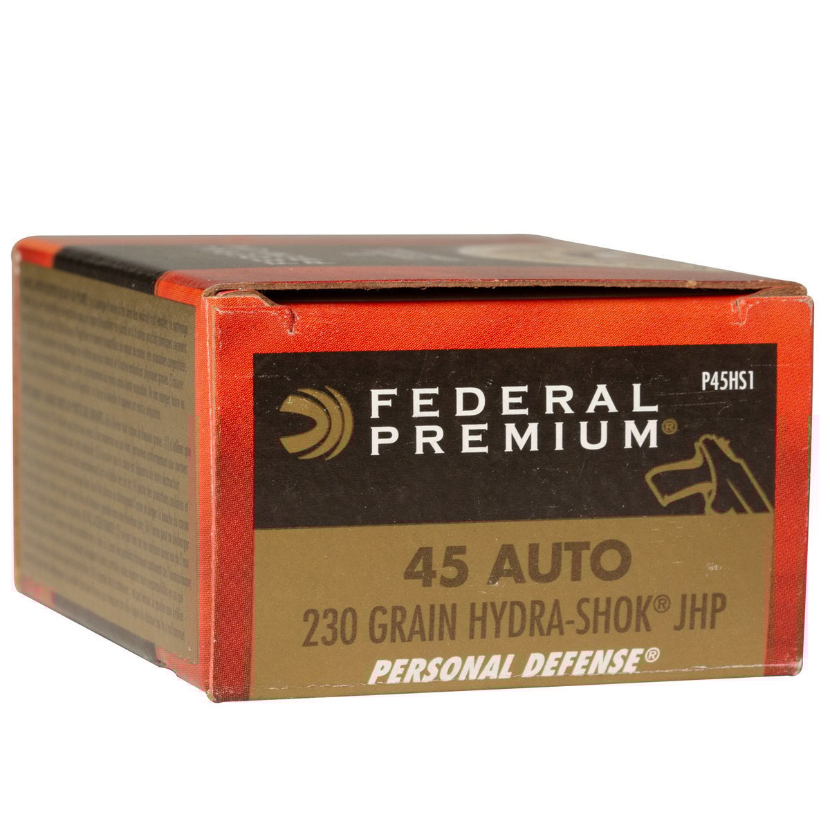 Federal Premium Personal Defense 45 Auto (ACP) 230gr Hydra-Shok JHP Handgun Ammo - 20 Rounds Federal Premium Personal Defense 45 Auto (ACP) 230gr Hydra-Shok JHP Handgun Ammo - 20 Rounds
