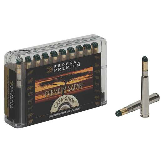 Federal Premium Safari Cape-Shok 416 Remington Magnum 400gr TBSH Rifle Ammo - 20 Rounds