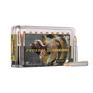 Federal Premium Safari Cape-Shok 416 Rigby 400gr Swift A-Frame Centerfire Rifle Ammo - 20 Rounds Federal Premium Safari Cape-Shok 416 Rigby 400gr Swift A-Frame Centerfire Rifle Ammo - 20 Rounds