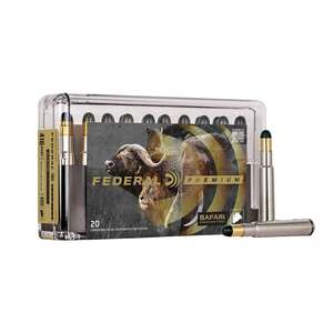 Federal Premium Safari Cape-Shok 416 Rigby 400gr Woodleigh Hydro Solid Centerfire Rifle Ammo - 20 Rounds