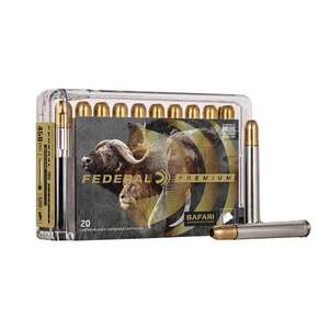 Federal Premium Safari Cape-Shok 458 Lott 500gr Trophy Bonded Sledgehammer Solid Centerfire Rifle Ammo - 20 Rounds Federal Premium Safari Cape-Shok 458 Lott 500gr Trophy Bonded Sledgehammer Solid Centerfire Rifle Ammo - 20 Rounds
