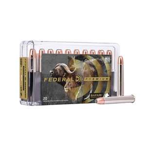 Federal Premium Safari Cape-Shok 500 Nitro Express 570gr Swift A-Frame Centerfire Rifle Ammo - 20 Rounds Federal Premium Safari Cape-Shok 500 Nitro Express 570gr Swift A-Frame Centerfire Rifle Ammo - 20 Rounds
