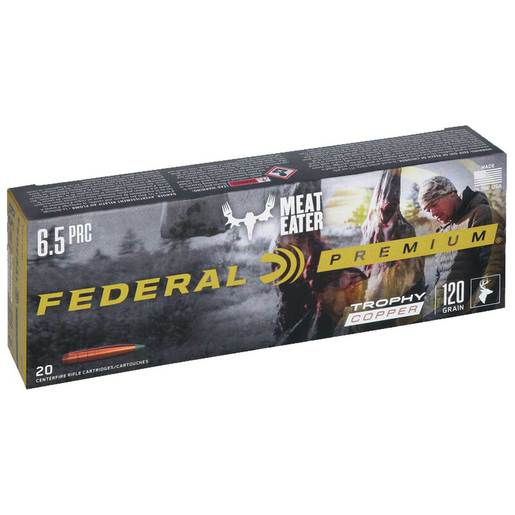 Federal Premium Trophy Copper 6.5 PRC 120gr Handgun Ammo Ammo - 20 Rounds 20 Rounds Ammo