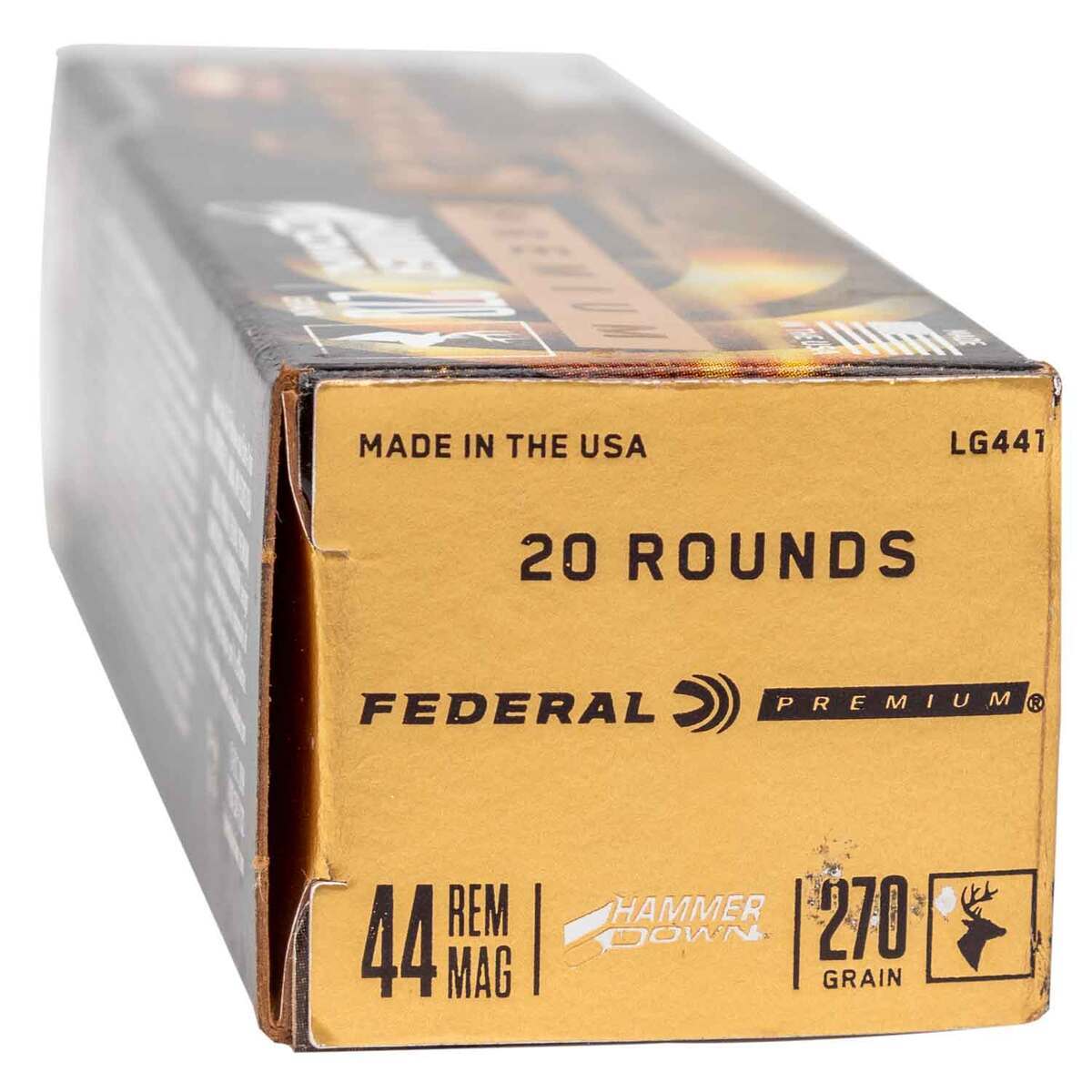 Federal Premiun HammerDown 44 Magnum 270gr Bonded SP Rifle Ammo - 20 Rounds Federal Premiun HammerDown 44 Magnum 270gr Bonded SP Rifle Ammo - 20 Rounds