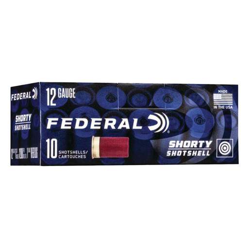 Federal Shorty 12 Gauge 1-3/4in 1oz Slug Shotshells Ammo - 10 Rounds 10 Rounds Ammo