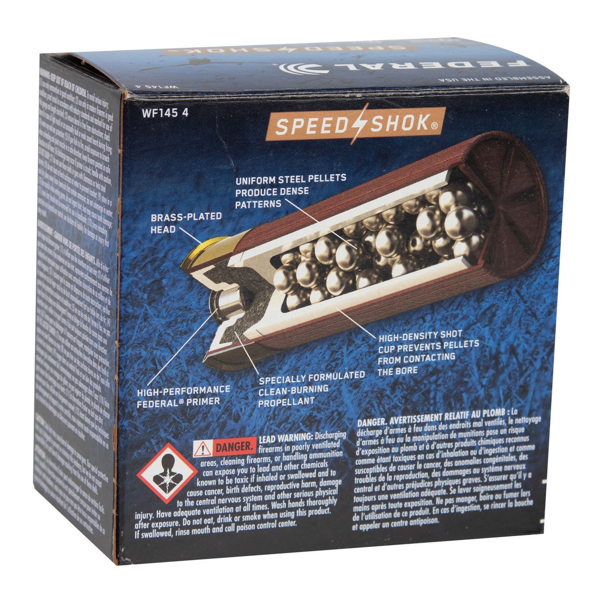 Federal Speed-Shok 12 Gauge 2-3/4in #4 1-1/8oz Waterfowl Shotshells - 25 Rounds Federal Speed-Shok 12 Gauge 2-3/4in #4 1-1/8oz Waterfowl Shotshells - 25 Rounds