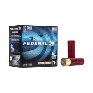 Federal Speed Shok 12 Gauge 3in T 1-1/4oz Waterfowl Shotshells - 25 Rounds