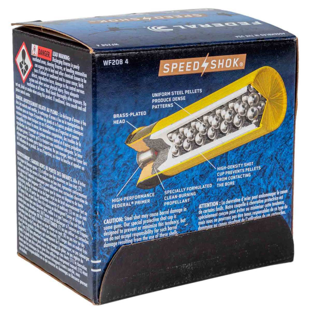 Federal Speed-Shok 20 Gauge 2-3/4in #4 3/4oz Waterfowl Shotshells - 25 Rounds Federal Speed-Shok 20 Gauge 2-3/4in #4 3/4oz Waterfowl Shotshells - 25 Rounds