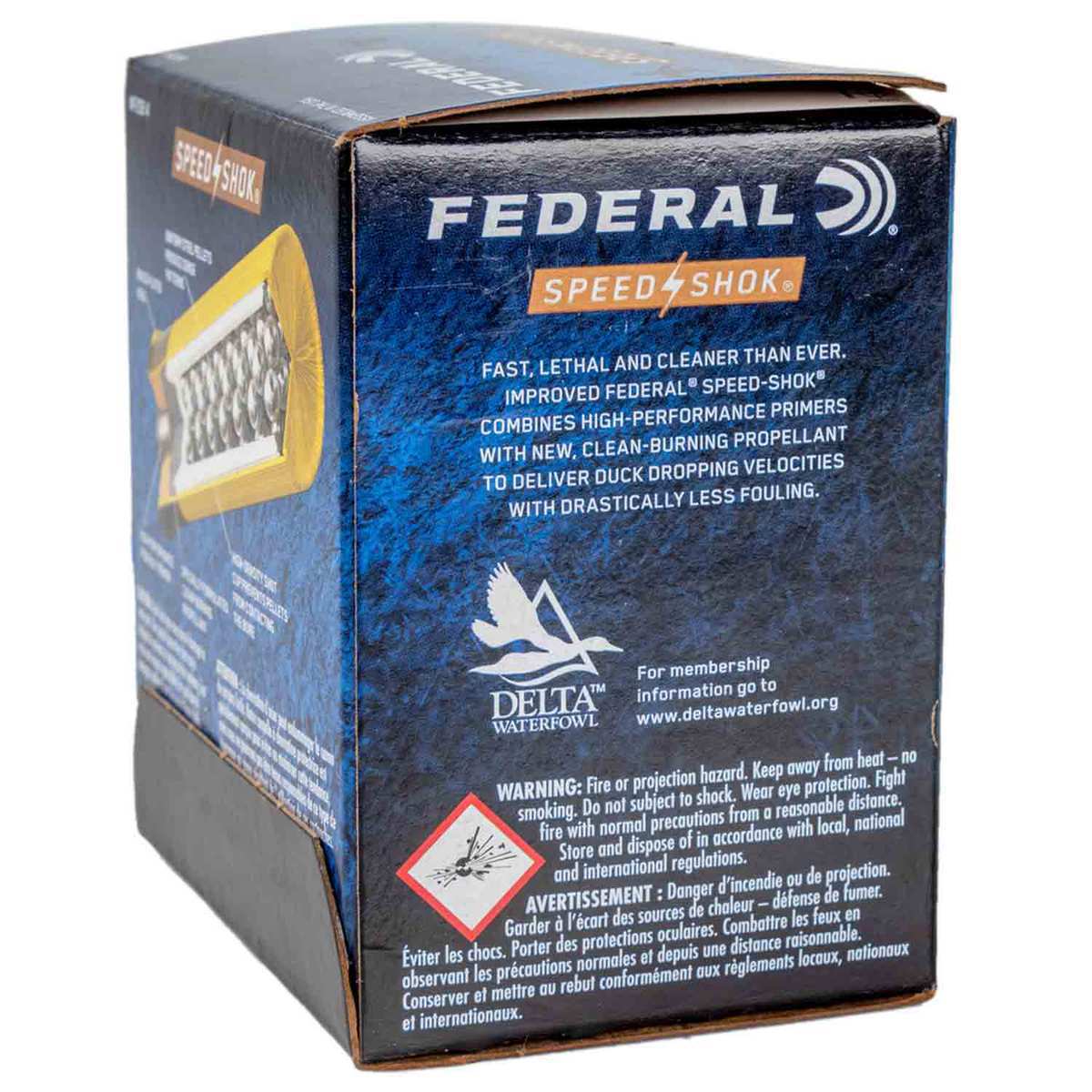 Federal Speed-Shok 20 Gauge 2-3/4in #4 3/4oz Waterfowl Shotshells - 25 Rounds Federal Speed-Shok 20 Gauge 2-3/4in #4 3/4oz Waterfowl Shotshells - 25 Rounds