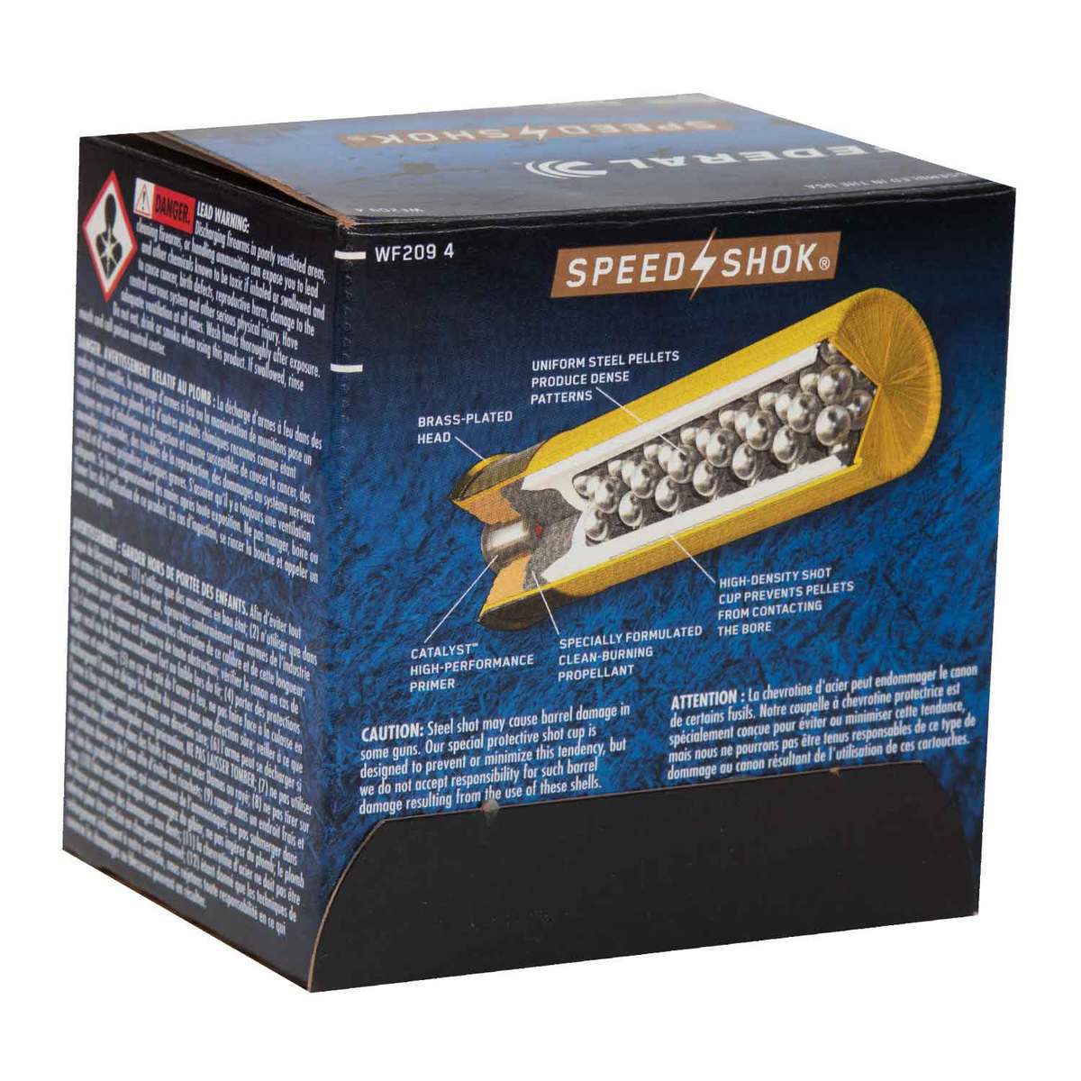 Federal Speed-Shok 20 Gauge 3in #4 7/8oz Waterfowl Shotshells - 25 Rounds Federal Speed-Shok 20 Gauge 3in #4 7/8oz Waterfowl Shotshells - 25 Rounds