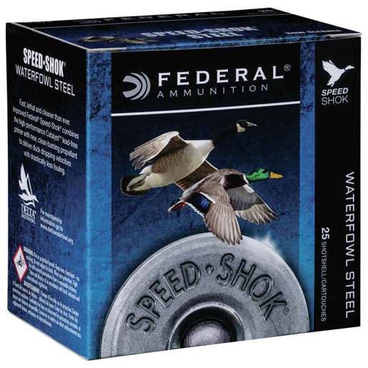 Federal Speed-Shok 28 Gauge 2-3/4in #6 5/8oz Waterfowl Shotshells – 25 Rounds – #6