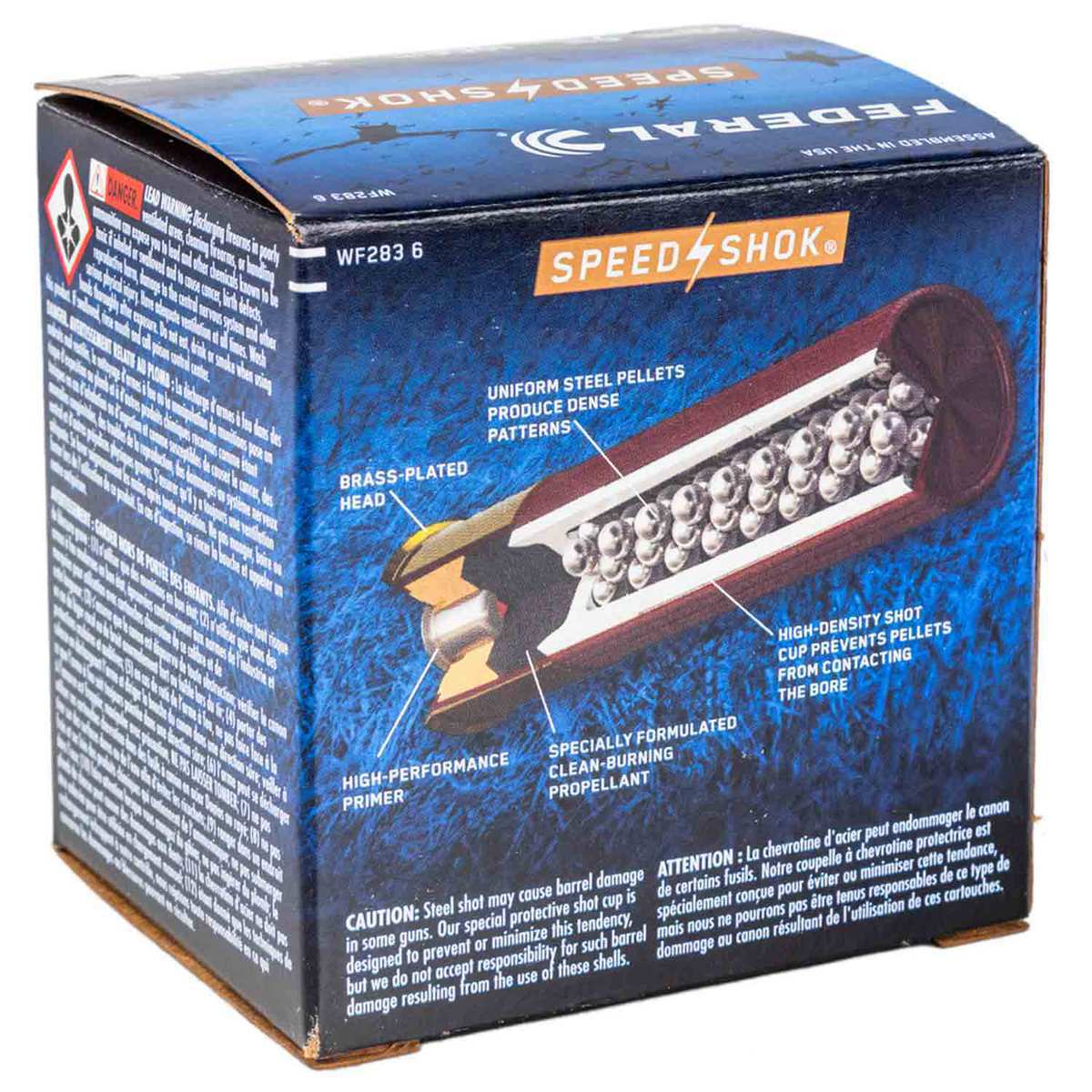 Federal Speed-Shok 28 Gauge 2-3/4in #6 5/8oz Waterfowl Shotshells - 25 Rounds Federal Speed-Shok 28 Gauge 2-3/4in #6 5/8oz Waterfowl Shotshells - 25 Rounds