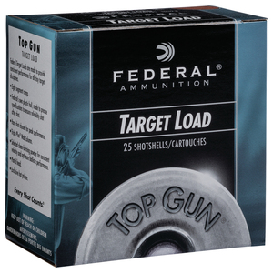 Federal Target Load 12 Gauge 2-3/4in #7.5 1oz Target Shotshells - 25 ...