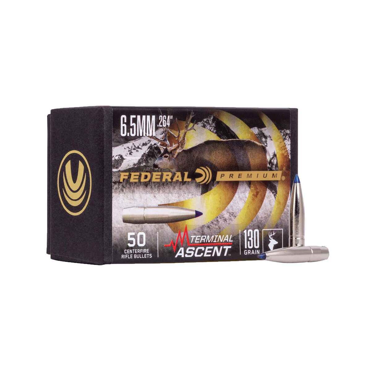 Federal Terminal Ascent 264 Caliber/6.5mm Terminal Ascent 130gr ...
