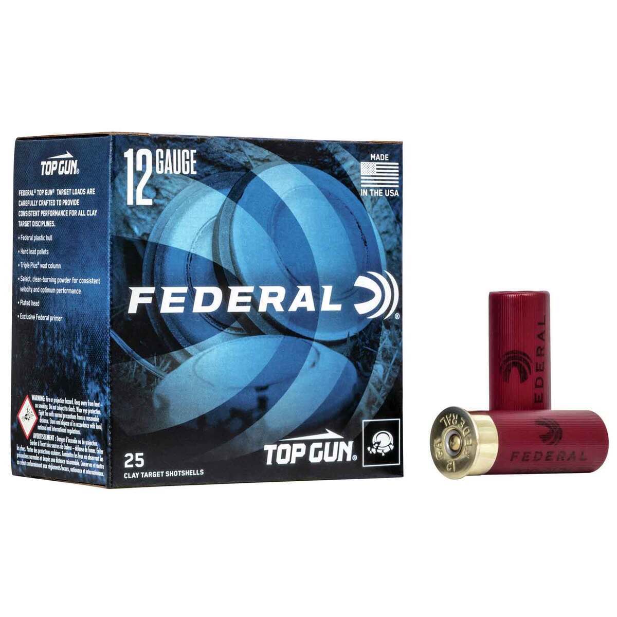 Federal Top Gun 12 Gauge 2-3/4in 1-1/8oz Target Shotshells