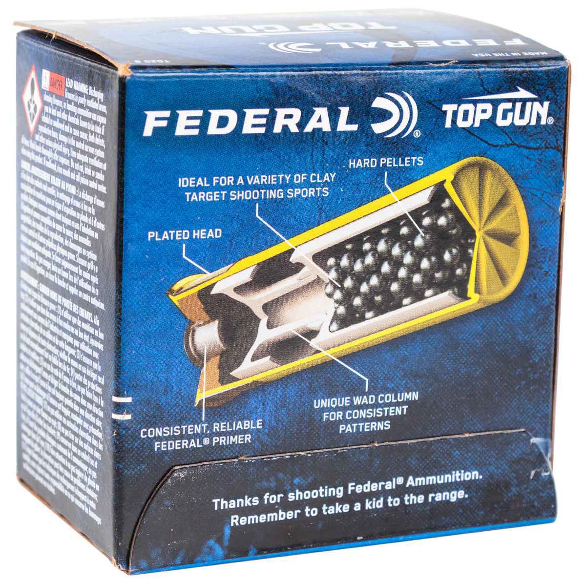 Federal Top Gun 20 Gauge 2-3/4in #8 7/8oz Target Shotshells - 100 ...