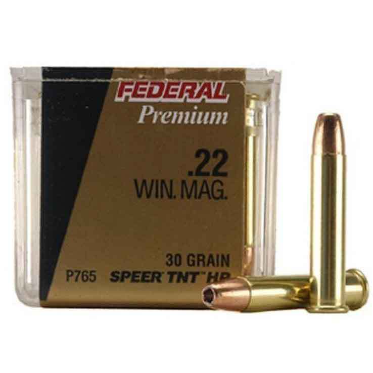 Federal V Shok 22 WMR (22 Mag) 30gr TNT HP Rimfire Ammo - 50 Rounds Federal V Shok 22 WMR (22 Mag) 30gr TNT HP Rimfire Ammo - 50 Rounds