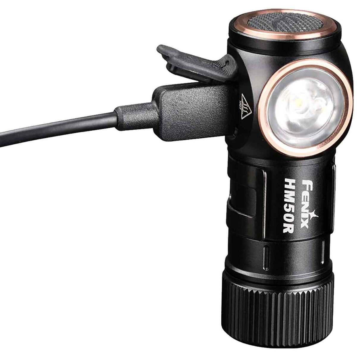 Fenix Hm50r V2.0 Rechargeable LED Headlamp - Black and Orange Fenix Hm50r V2.0 Rechargeable LED Headlamp - Black and Orange