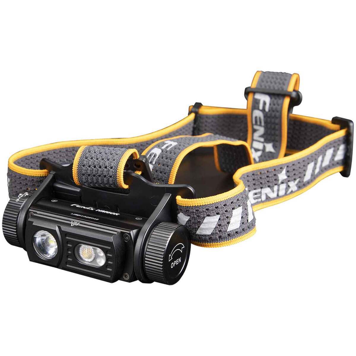 Fenix HM60R Rechargeable LED Headlamp - Black and Orange Fenix HM60R Rechargeable LED Headlamp - Black and Orange
