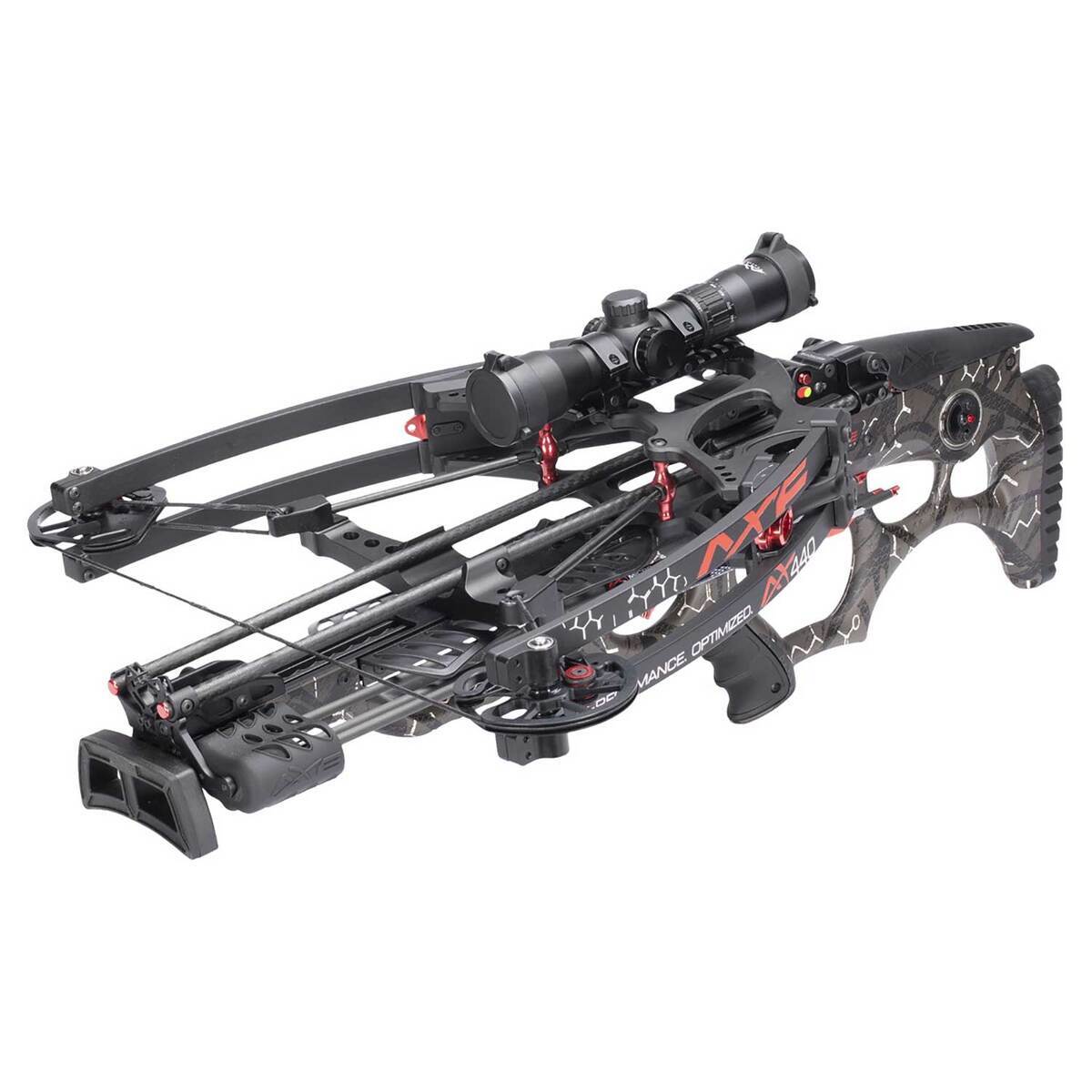 AX440 w/ 3 Bolts and Multi Range 440 Reticle Scope Black Crossbow - Black AX440 w/ 3 Bolts and Multi Range 440 Reticle Scope Black Crossbow - Black