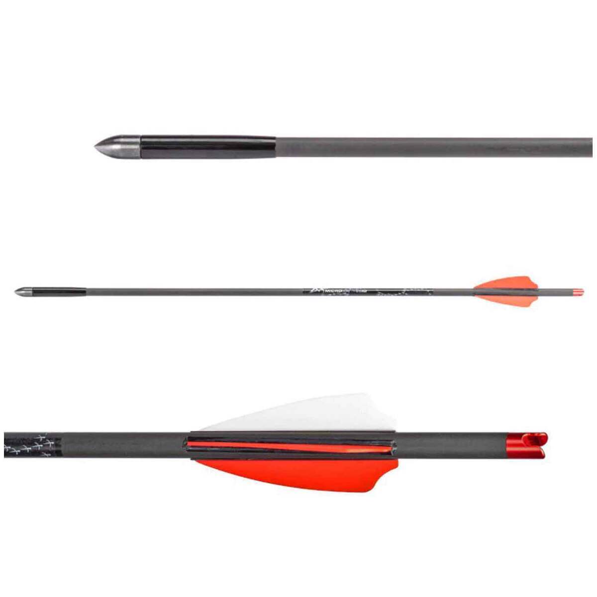 FeraDyne AXE Crossbow Bolt - 6 Pack - Black/White/Red FeraDyne AXE Crossbow Bolt - 6 Pack - Black/White/Red