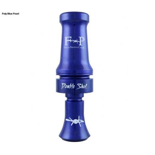 Field Proven Calls Poly Double Shot Duck Calls - Poly Blue Pearl