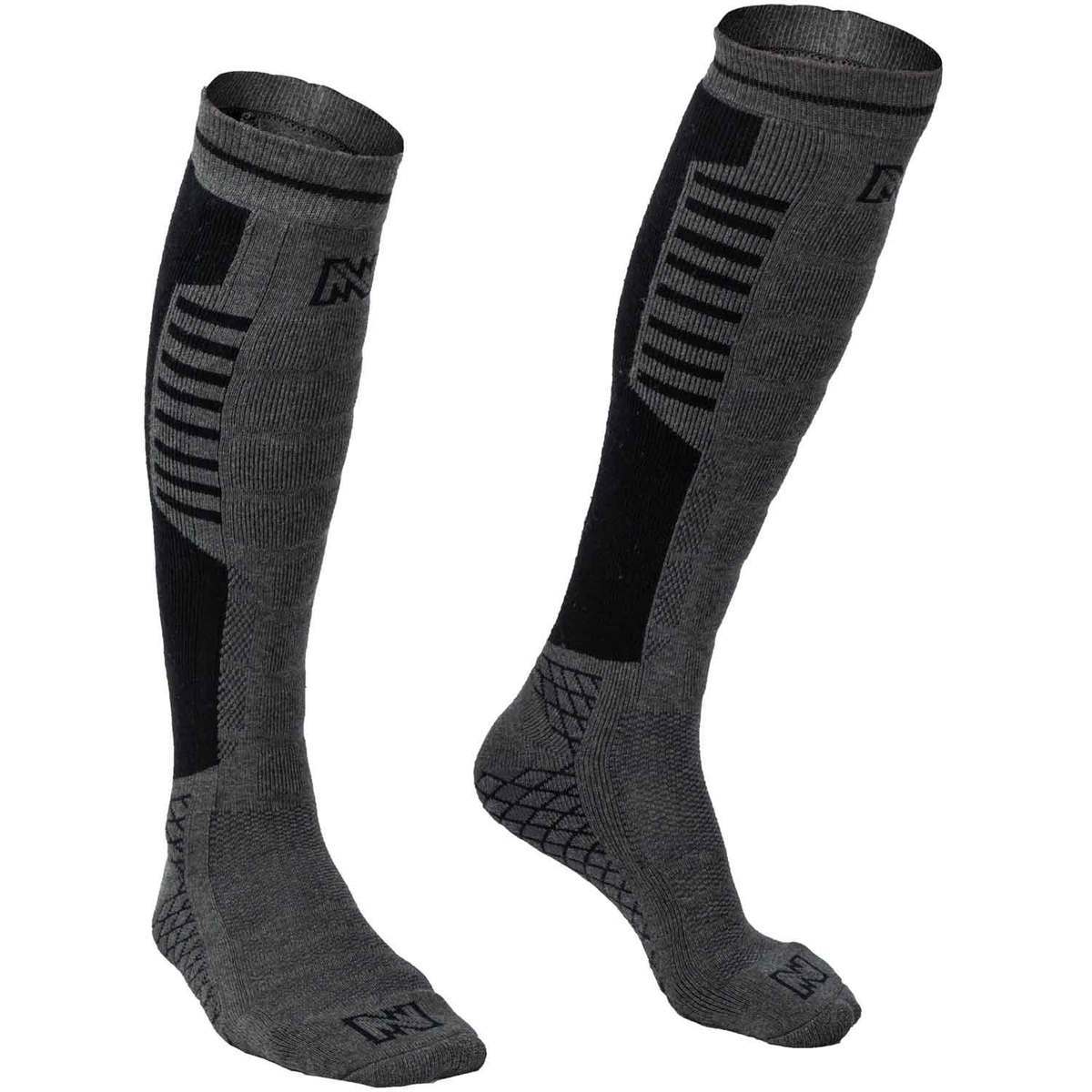 Fieldsheer Men's Standard Mobile Heated Winter Socks - Gray - S - Gray S Fieldsheer Men's Standard Mobile Heated Winter Socks - Gray - S - Gray S