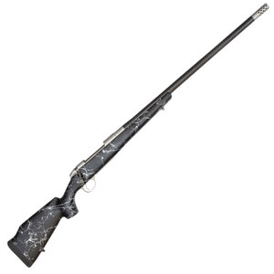 Fierce Carbon Fury Black/Gray/Titanium Bolt Action Rifle - 6.5 PRC