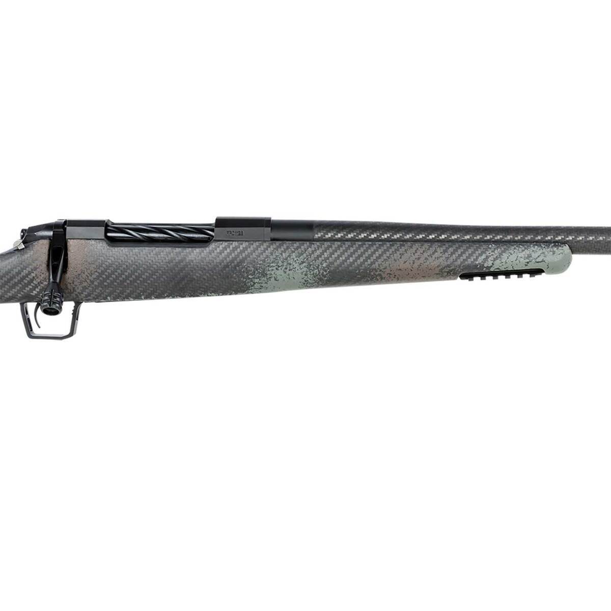 Fierce Carbon Rival Forest Green Carbon Fiber Sock Black Cerakote Bolt Action Rifle - 28 Nosler - 26in - Forest Green Fierce Carbon Rival Forest Green Carbon Fiber Sock Black Cerakote Bolt Action Rifle - 28 Nosler - 26in - Forest Green