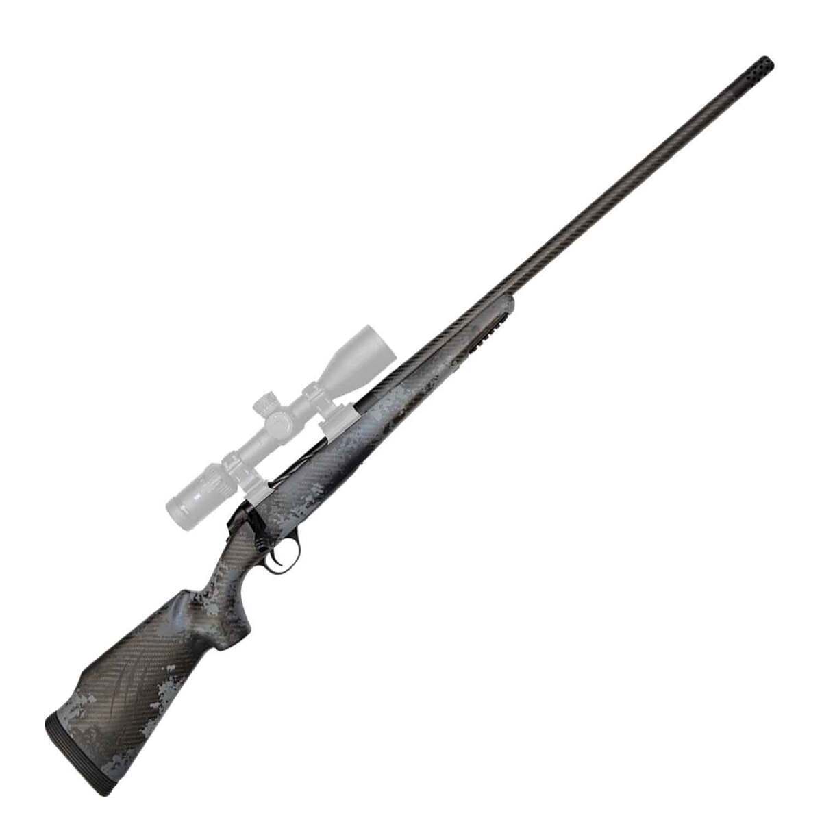 Fierce Firearms Carbon Rage Tungsten Gray Cerakote Bolt Action Rifle - 300 Winchester Magnum - 24in - Camo Fierce Firearms Carbon Rage Tungsten Gray Cerakote Bolt Action Rifle - 300 Winchester Magnum - 24in - Camo
