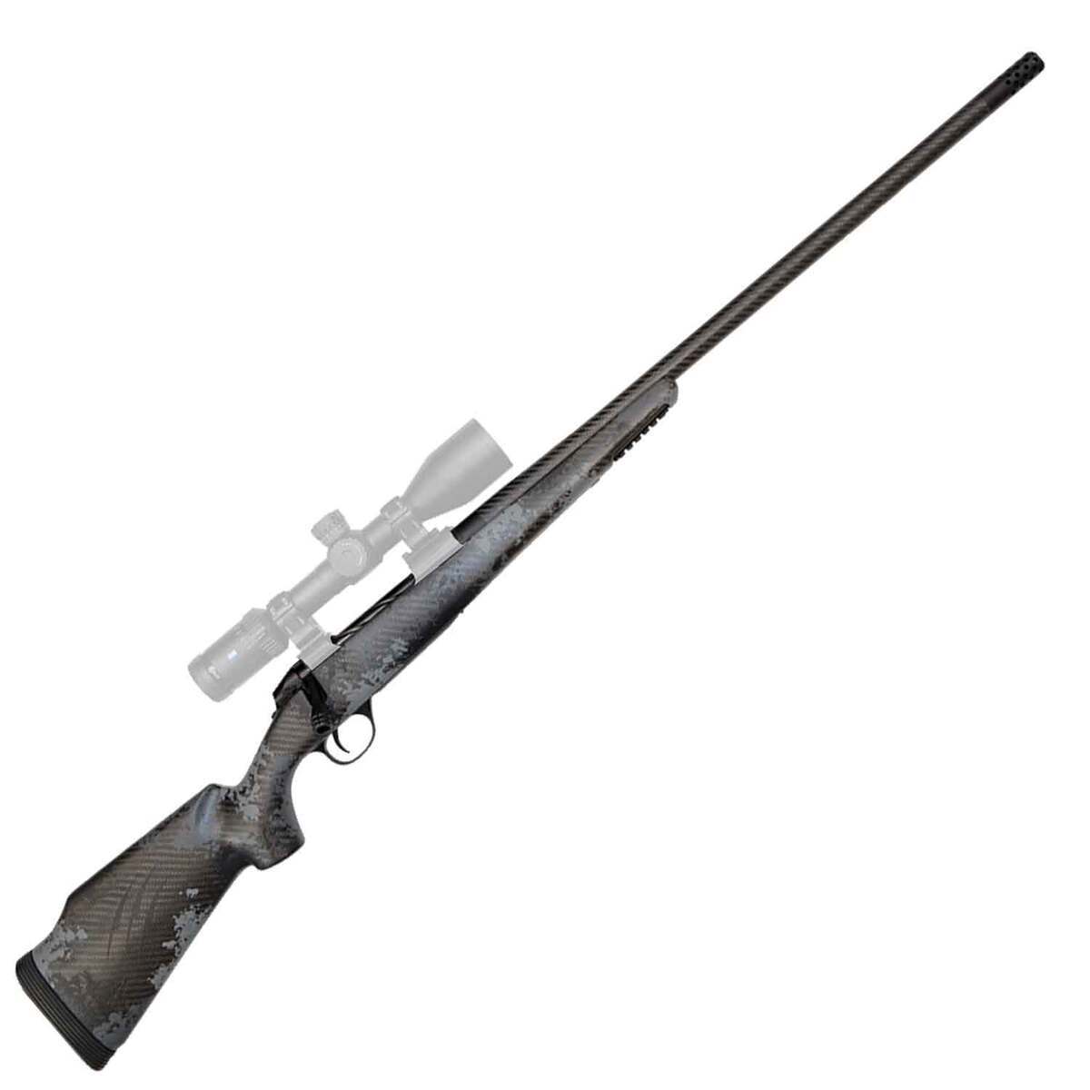 Fierce Firearms Carbon Rage Tungsten Gray Cerakote Bolt Action Rifle - 6.5 PRC - 24in - Camo Fierce Firearms Carbon Rage Tungsten Gray Cerakote Bolt Action Rifle - 6.5 PRC - 24in - Camo