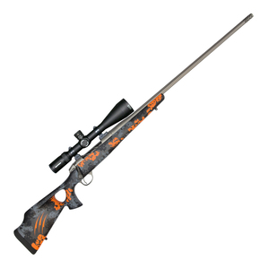 Fierce Firearms Carbon Rival Black Cerakote Blaze Bolt Action Rifle - 300 PRC - 24in
