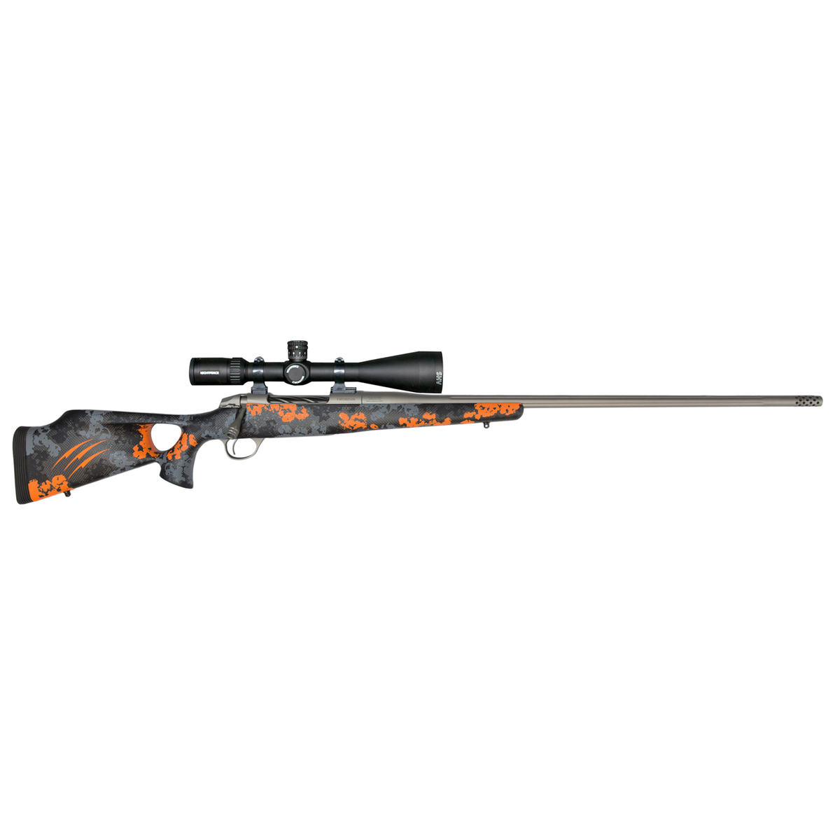 Fierce Firearms Carbon Rival Black Cerakote Blaze Bolt Action Rifle - 300 PRC - 24in - Camo Fierce Firearms Carbon Rival Black Cerakote Blaze Bolt Action Rifle - 300 PRC - 24in - Camo