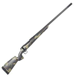 Fierce Firearms Carbon Rival Black Cerakote Bolt Action Rifle - 300 Winchester Magnum - 24in