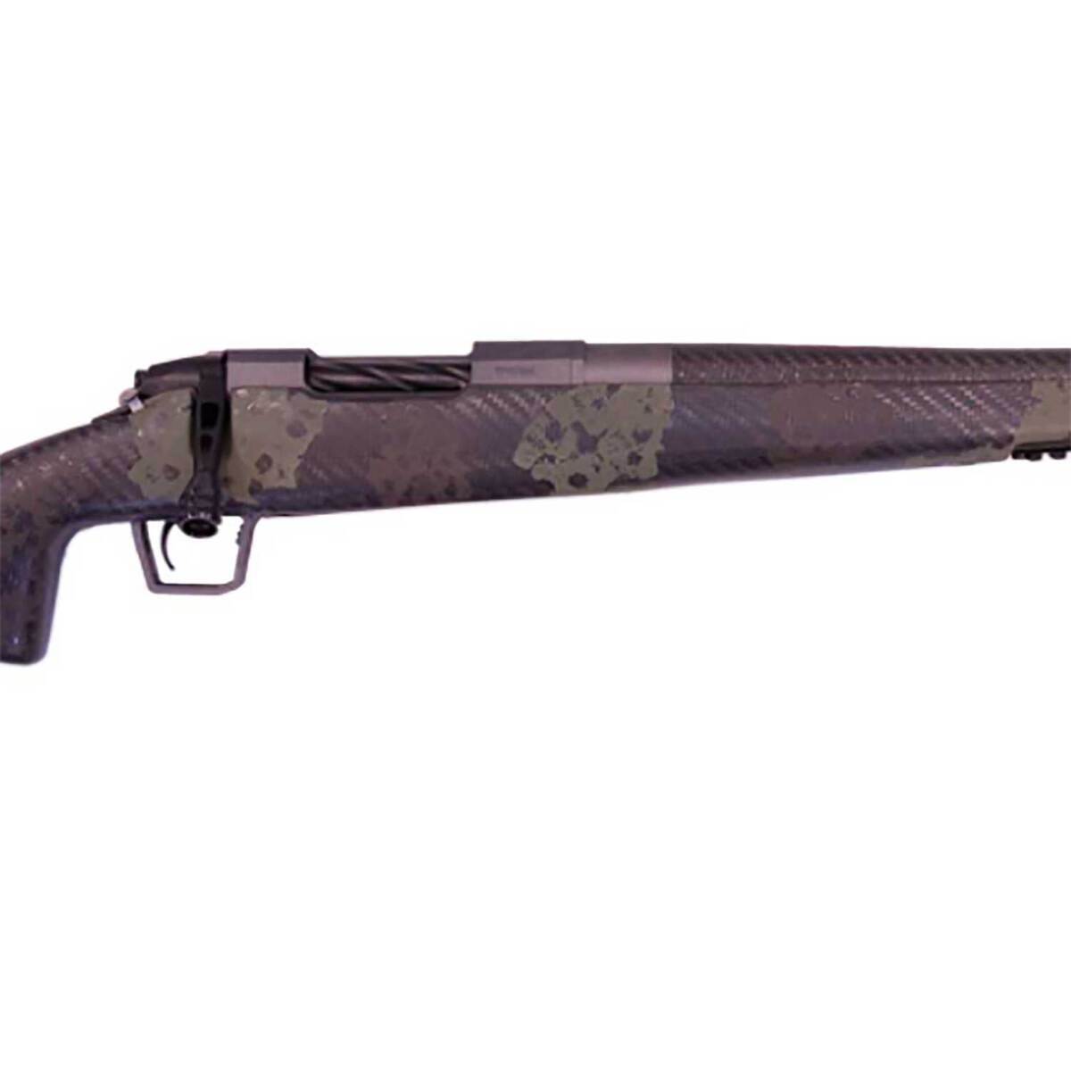 Fierce Firearms Carbon Rival Black Cerakote Forest Bolt Action Rifle - 300 PRC - 24in - Camo Fierce Firearms Carbon Rival Black Cerakote Forest Bolt Action Rifle - 300 PRC - 24in - Camo