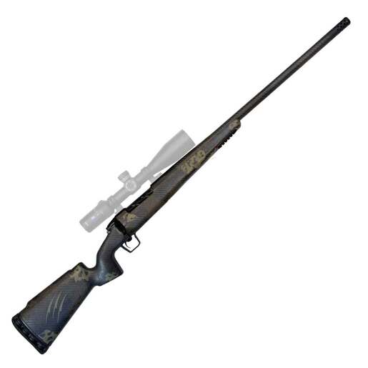 Fierce Firearms Carbon Rival LR Midnight Bronze Cerakote Bolt Action Rifle - 6.5 Creedmoor - 24in - Camo image