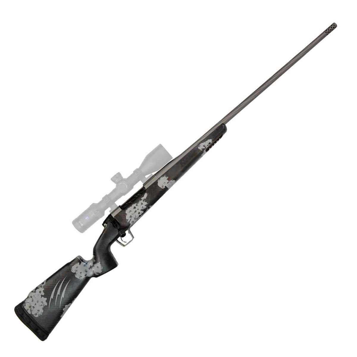 Fierce Firearms Twisted Rival LR Tungsten Gray Cerakote Bolt Action Rifle - 300 PRC - 24in - Camo Fierce Firearms Twisted Rival LR Tungsten Gray Cerakote Bolt Action Rifle - 300 PRC - 24in - Camo