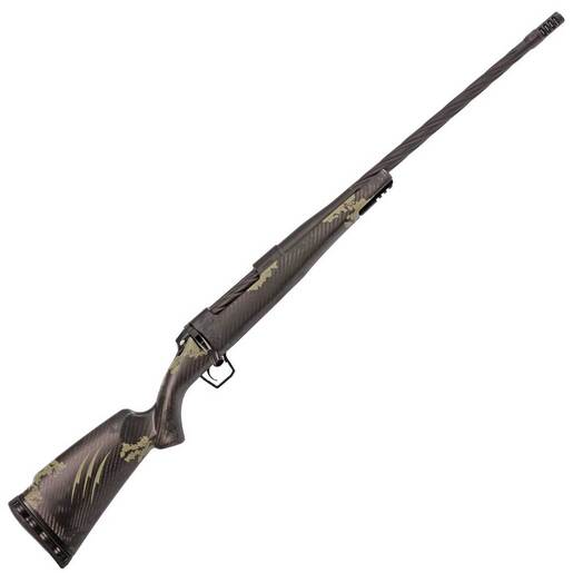 Fierce Firearms Twisted Rogue 6.5 Creedmoor Black Cerakote/Forest Carbon Bolt Action Rifle - 20in - Camo - Fierce Firearms