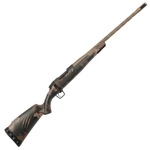 Fierce Firearms Twisted TI Rogue 6.5 Creedmoor Smoked Bronze Cerakote/Sonora Carbon Bolt Action Rifle - 18in - Camo - Fierce Firearms