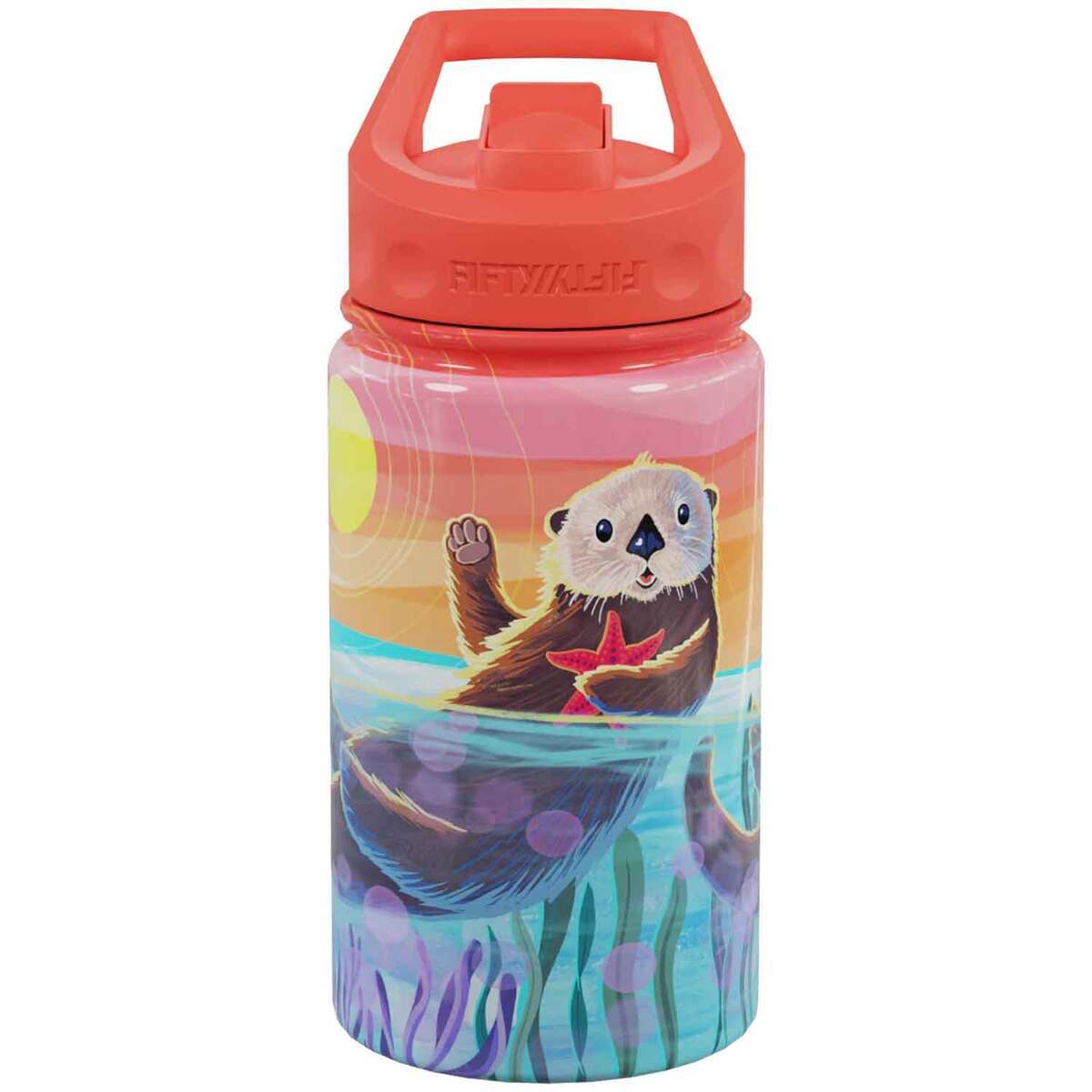 Fifty/Fifty 12oz Narrow Mouth Kid's Bottle With Straw Lid Fifty/Fifty 12oz Narrow Mouth Kid's Bottle With Straw Lid