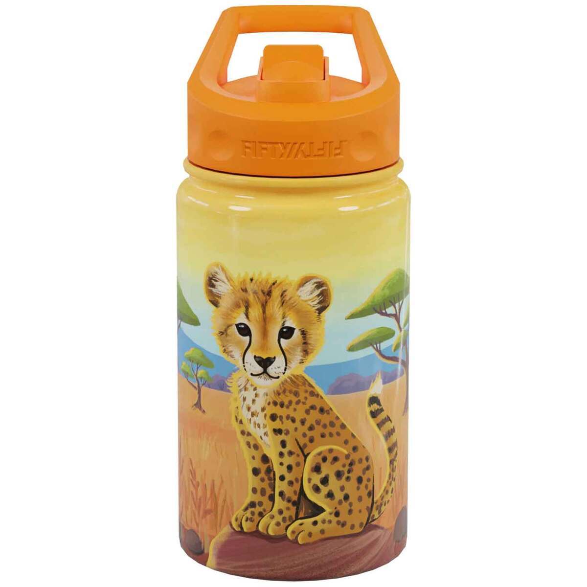 Fifty/Fifty 12oz Narrow Mouth Kid's Bottle With Straw Lid Fifty/Fifty 12oz Narrow Mouth Kid's Bottle With Straw Lid