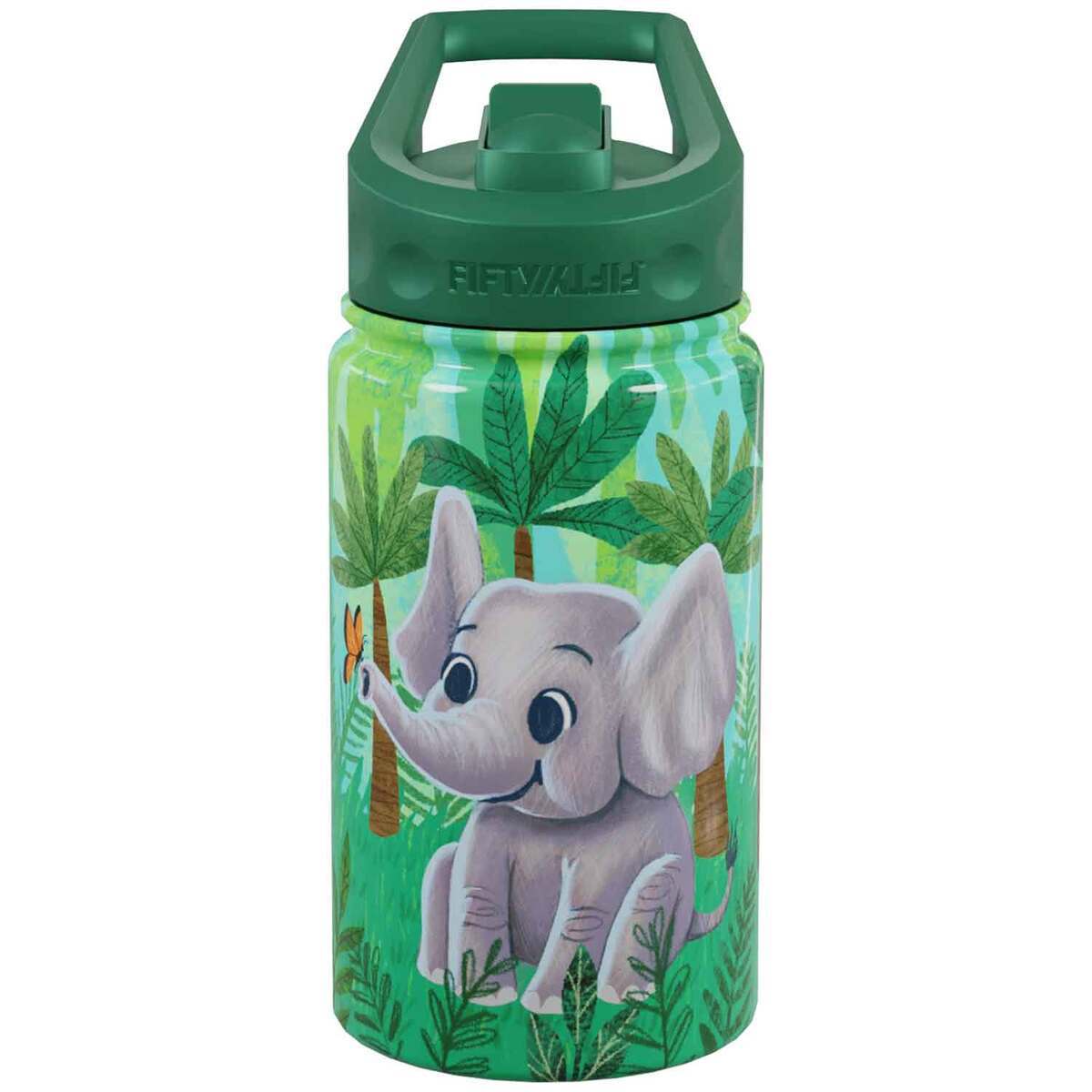 Fifty/Fifty 12oz Narrow Mouth Kid's Bottle With Straw Lid Fifty/Fifty 12oz Narrow Mouth Kid's Bottle With Straw Lid