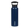 Fifty/Fifty 40oz Wide Mouth Insulated Bottle with 3 Finger Lid - Navy - Navy