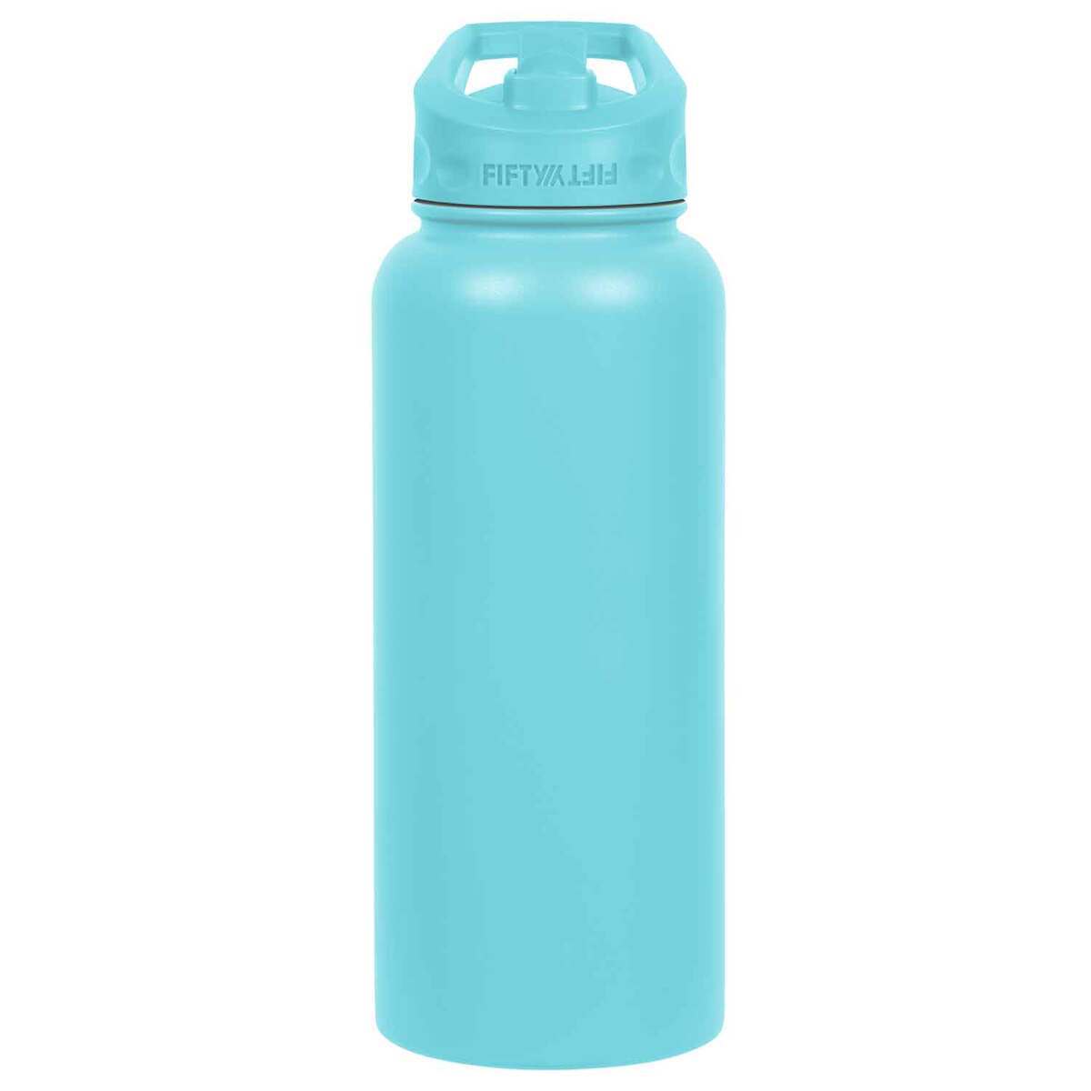 Fifty/Fifty Pastel 34oz Wide Mouth Insulated Bottle with Straw Lid Fifty/Fifty Pastel 34oz Wide Mouth Insulated Bottle with Straw Lid