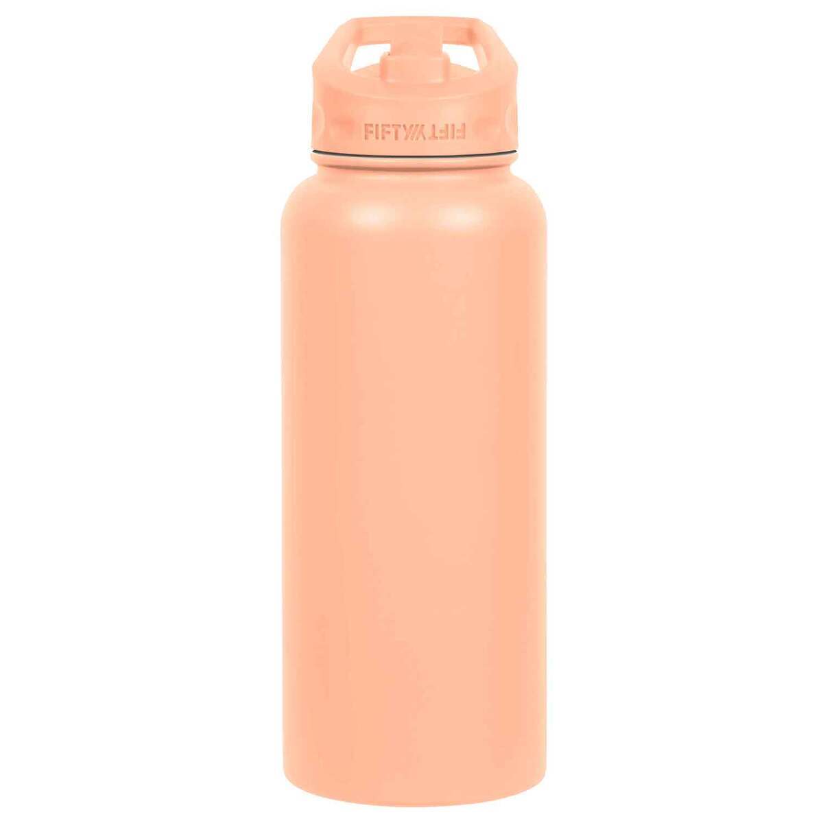 Fifty/Fifty Pastel 34oz Wide Mouth Insulated Bottle with Straw Lid Fifty/Fifty Pastel 34oz Wide Mouth Insulated Bottle with Straw Lid