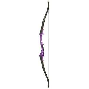 Fin-Finder Bank Runner 20lbs Left Hand Purple Traditional Recurve Bowfishing Bow