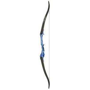 Fin-Finder Bank Runner 20lbs Right Hand Blue Traditional Recurve Bowfishing Bow