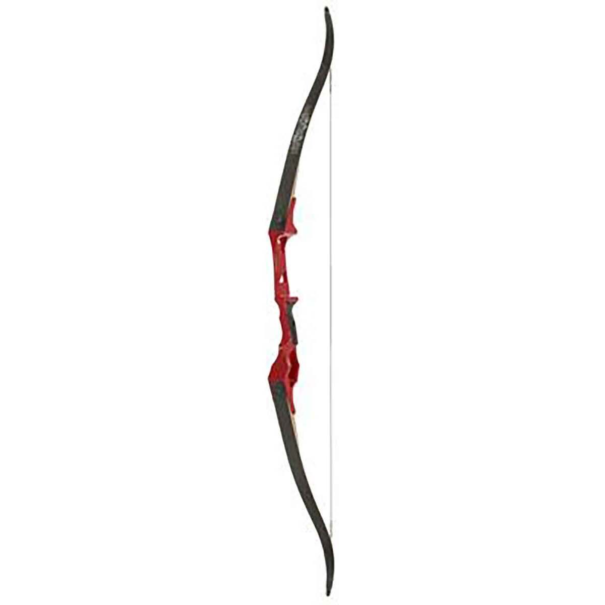 Fin-Finder Bank Runner 20lbs Right Hand Red Traditional Recurve Bowfishing  Bow